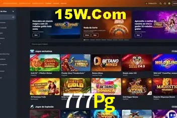 Biblioteca de slots populares na 777Pg